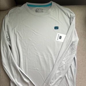 Men's Avid Gray Long Sleeve Shirt